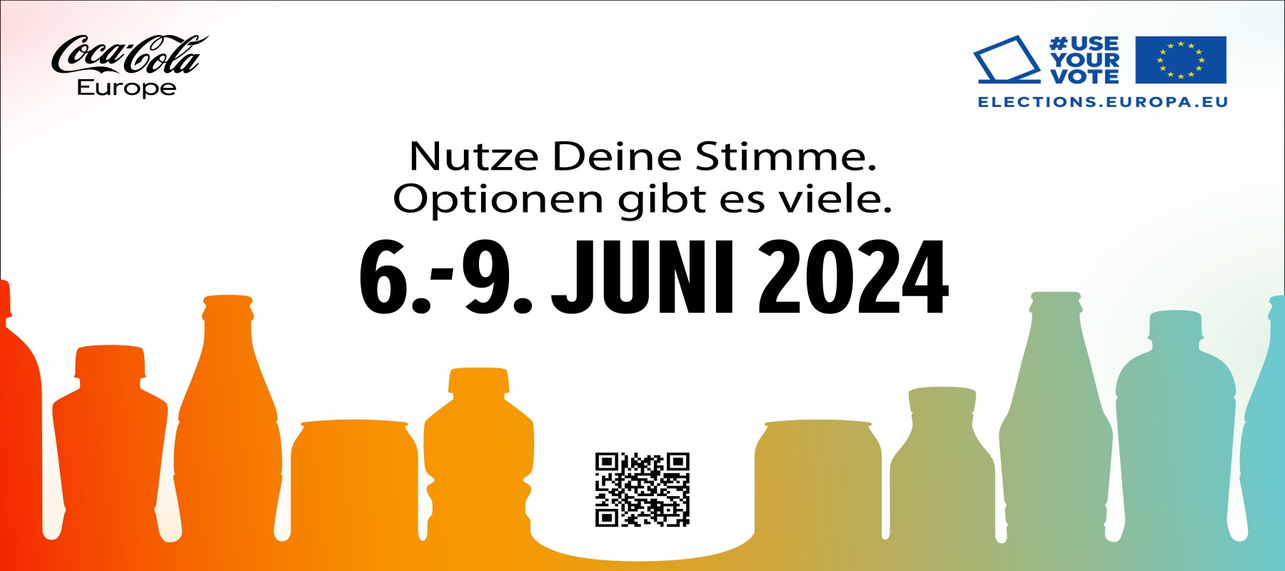 Coca-Cola engagiert sich für die Europawahl 2024